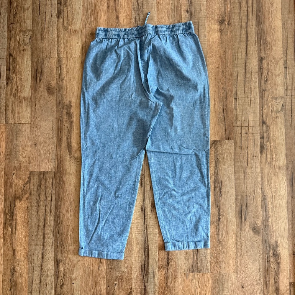 Set Of Four J.Crew Cropped Drawstring Pants - image 5